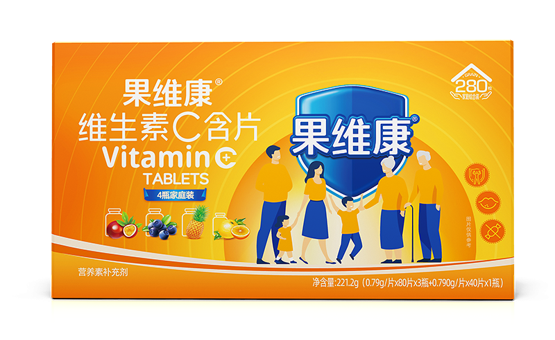 全家共享装，“3+1”隆重上市（280粒装）